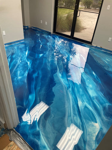 Metallic Epoxy Flooring System